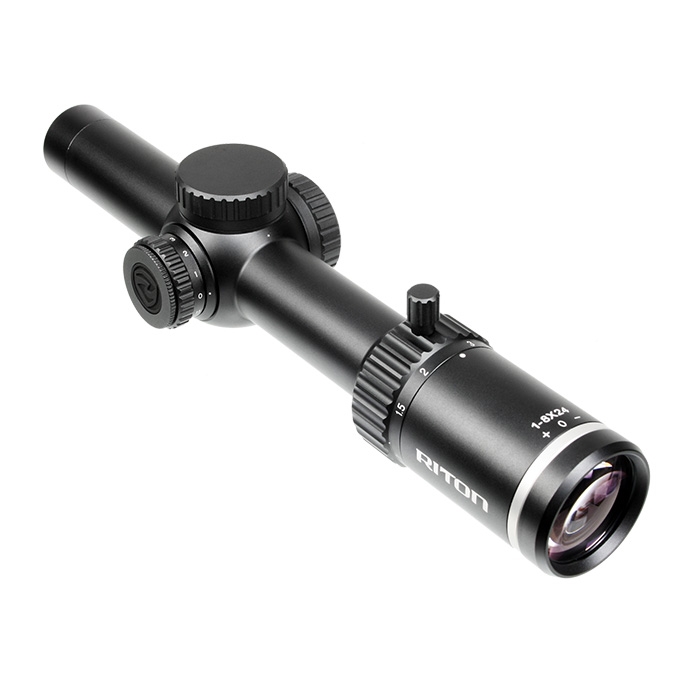 Riton X3 Tactix 1-8x24 Rifle Scope - Riton X3 Rifle Scopes on Sale