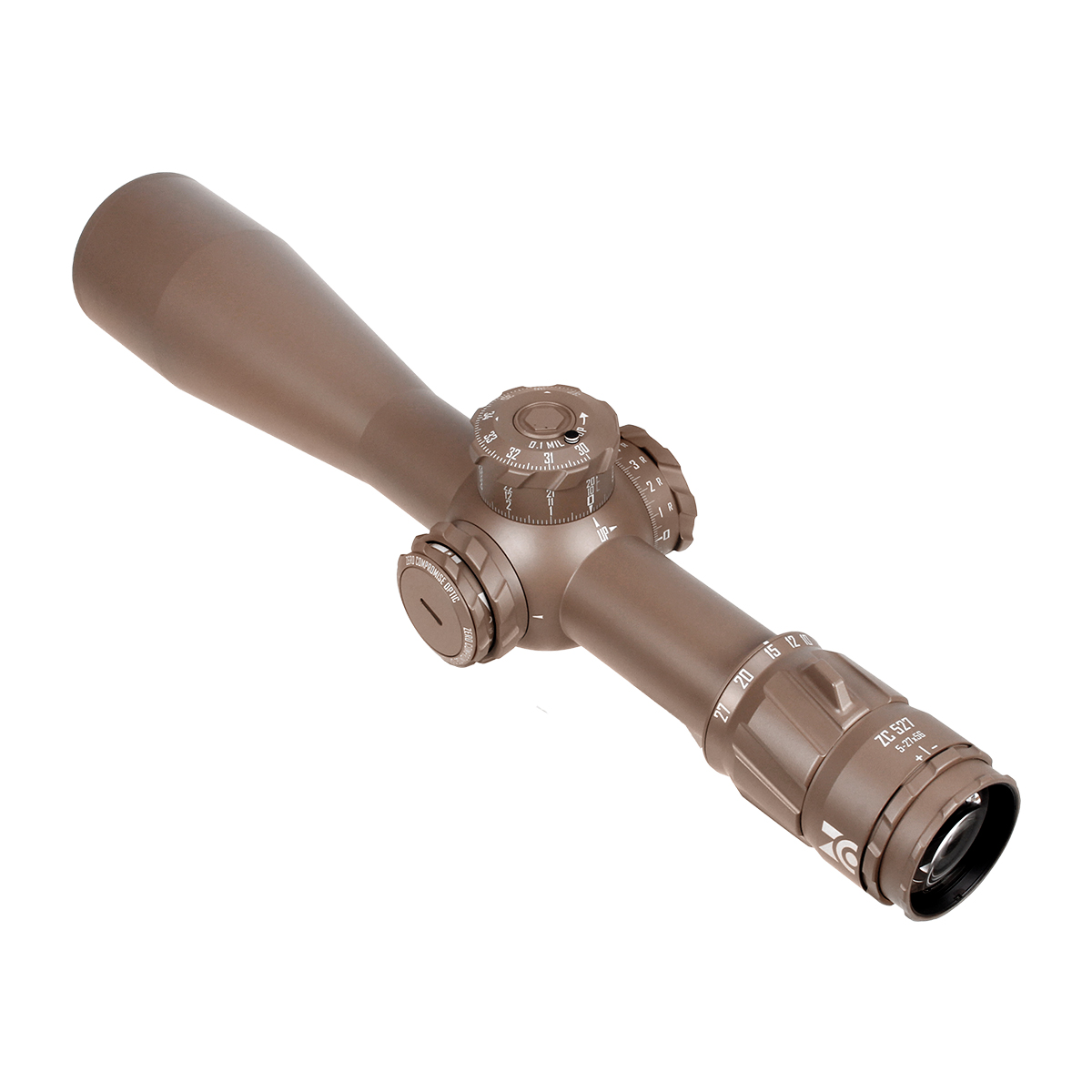 Zero Compromise ZC527 5-27x56 FFP FDE Tremor3 | ZCO Scopes on Sale