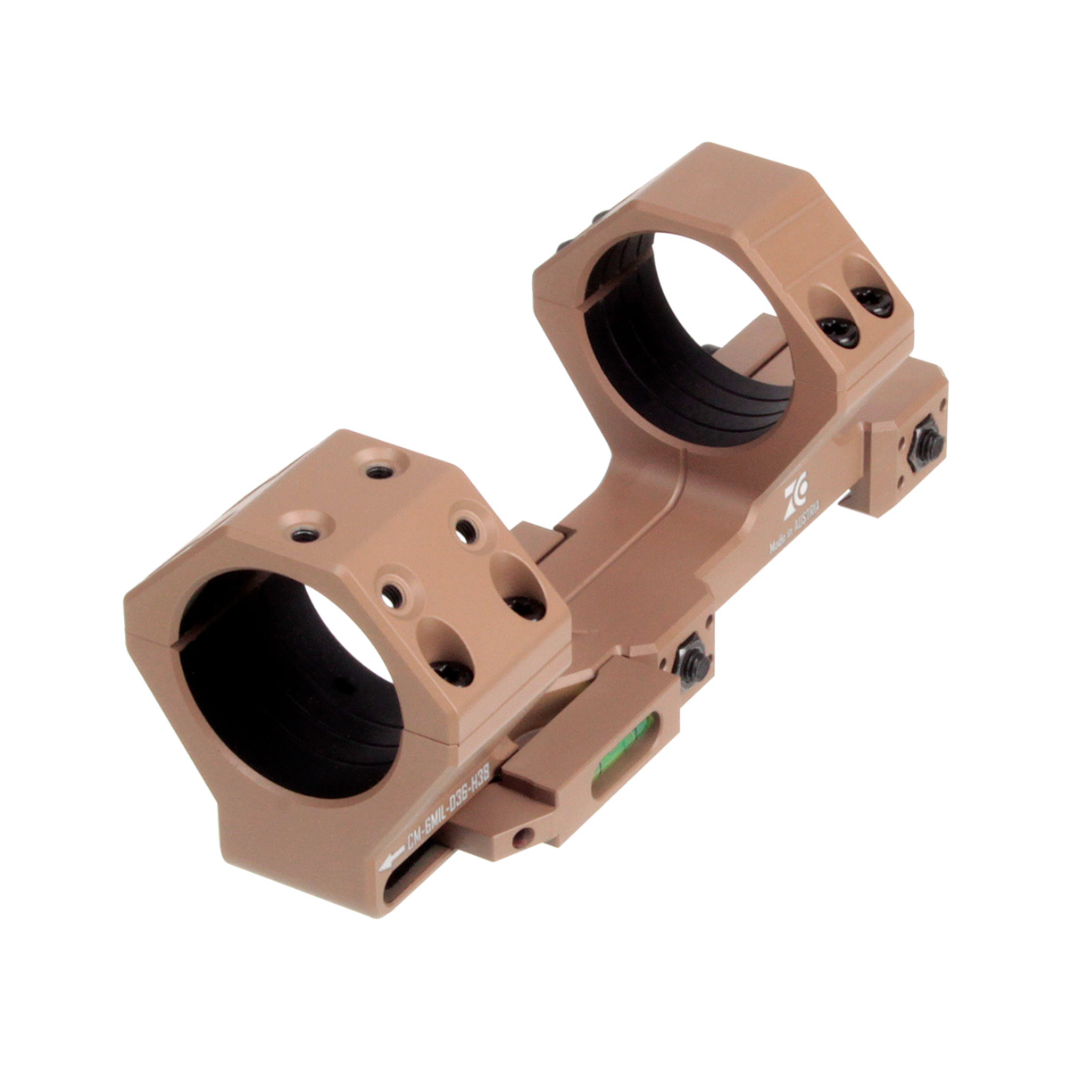 Zero Compromise 36mm FDE Cantilever Mount | ZCO Cantilever Mounts