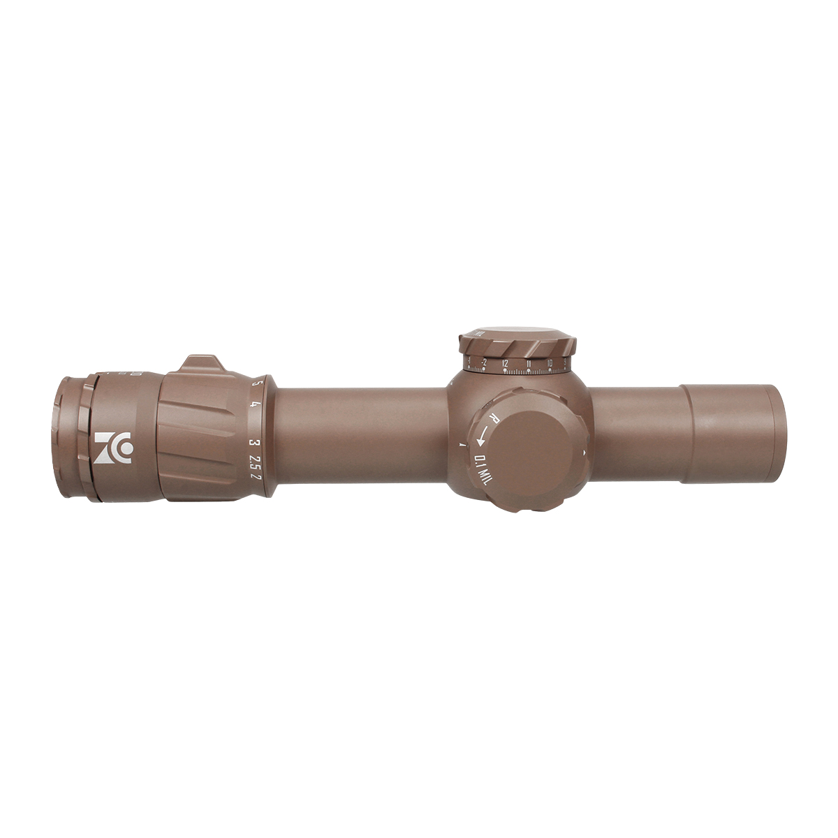 Zero Compromise ZC210 2-10x30 FFP FDE DMR | ZCO Scopes on Sale 400