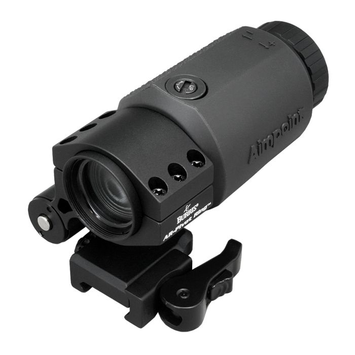 Aimpoint 3X-C Magnifier with Burris AR-QD Pivot Mount on Sale