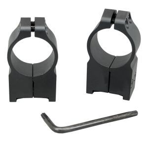 Warne Ruger 1" High Matte 2R7M