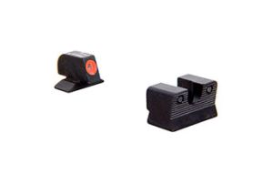 BE112O Trijicon Beretta Night Sight Set - Orange Front Outline
