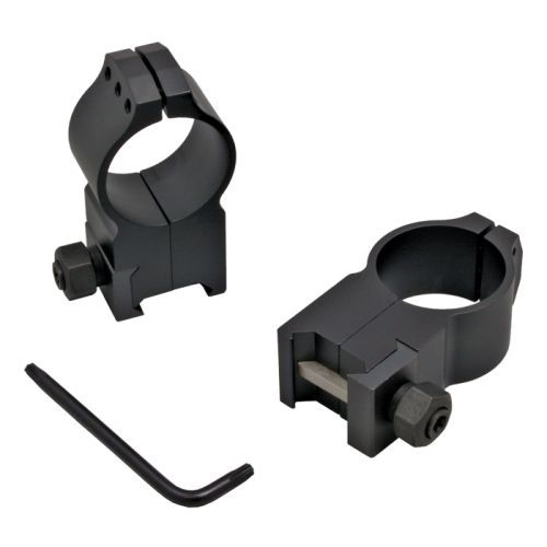 Warne Maxima Tactical Rings 30mm Ultra High Matte - Warne Scope