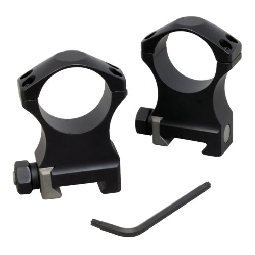 Nightforce Ultralite 30mm 4 Screw Extreme Rings -1.5