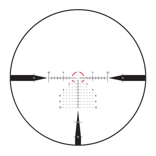 Nightforce NX8 1-8x24 F1 Capped E/W Dark Earth | Nightforce NX8